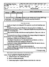 Đề kiểm tra cuối học kì I Tiếng việt, Toán lớp 4 - Năm học 2016-2017 - Trường Tiểu học Dân Hòa